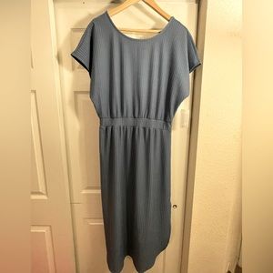 StitchDrop women’s dress; daylight blue, size large; new with tags